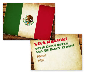 Einladung Mexiko Party kostenlos